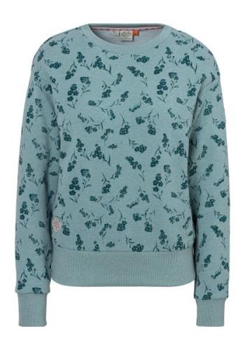 Ragwear Sweater HEIKKE met zomerse all-over print