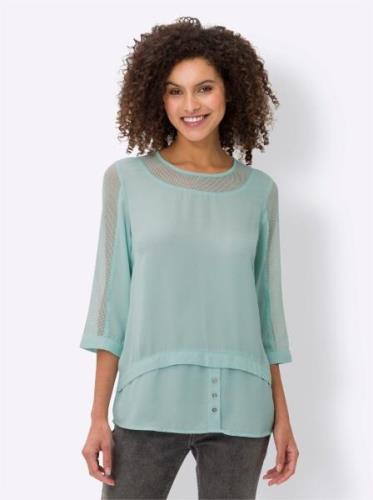 NU 20% KORTING: heine Crêpe-blouse