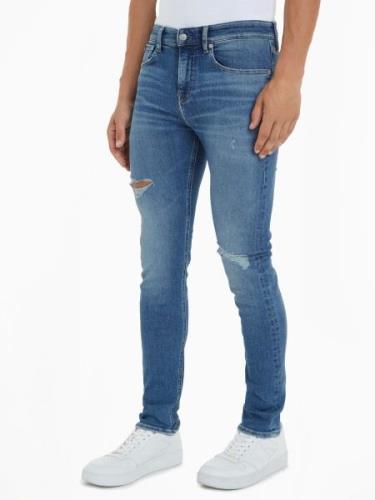 Calvin Klein Skinny fit jeans Skinny in een klassiek 5-pocketsmodel