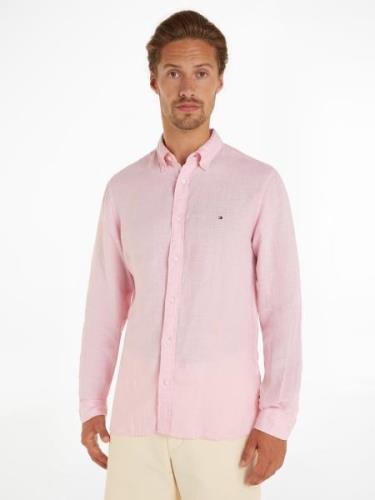 Tommy Hilfiger Linnen overhemd PIGMENT DYED LI SOLID RF SHIRT