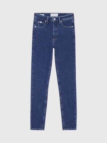 Calvin Klein Skinny fit jeans HIGH RISE SUPER SKINNY ANKLE in een klas...