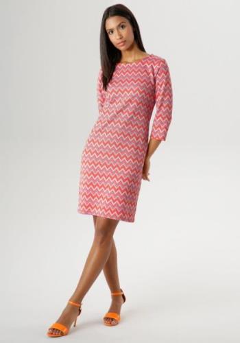 Aniston SELECTED Jerseyjurk met kleurrijk etnisch patroon - nieuwe col...
