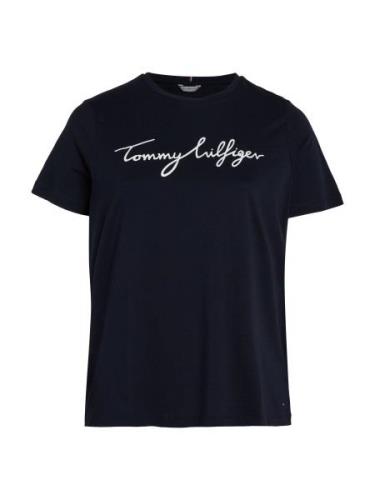 NU 20% KORTING: Tommy Hilfiger Curve T-shirt CRV REG C-NK SIGNATURE TE...