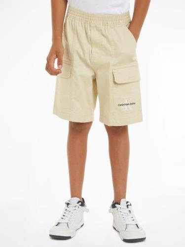 NU 20% KORTING: Calvin Klein Short SATEEN CARGO SHORTS Kinderen tot 16...