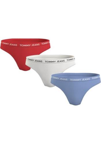 Tommy Hilfiger Underwear String 3P CLASSIC THONG (EXT SIZES) met elast...