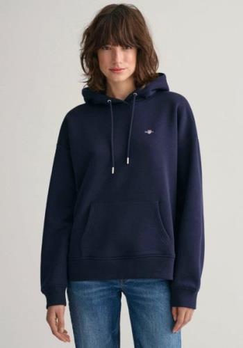 NU 20% KORTING: Gant Sweatshirt REL SHIELD HOODIE met geborduurd gant ...