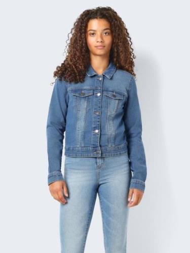 Noisy may Jeansjack NMDEBRA L/S BLUE DENIM JACKET NOOS