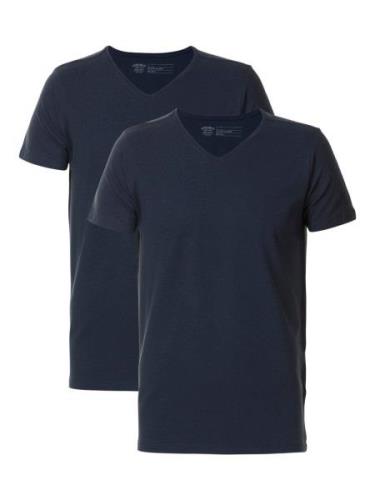 NU 20% KORTING: Petrol Industries T-shirt V-hals (Set van 2)