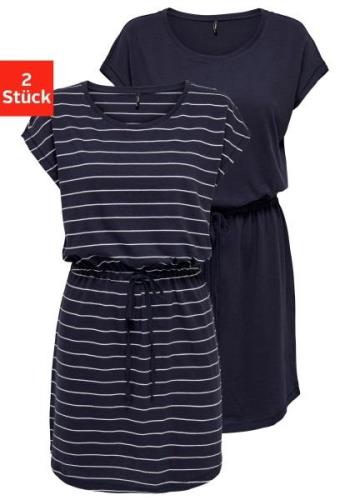 Only Shirtjurk ONLMAY LIFE S/S DRESS 2 PACK CS JRS (Set van 2)