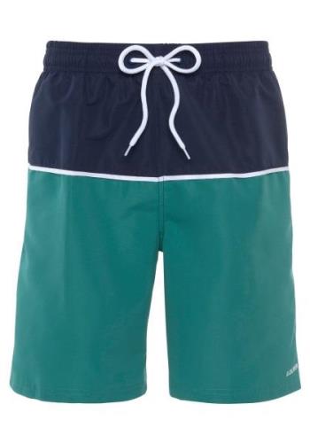 s.Oliver RED LABEL Beachwear Zwemshort met contrastkleurige details