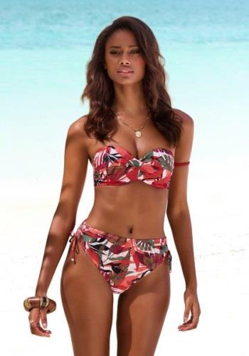 NU 25% KORTING: Lascana Bikinibroekje AVA in tropisch design