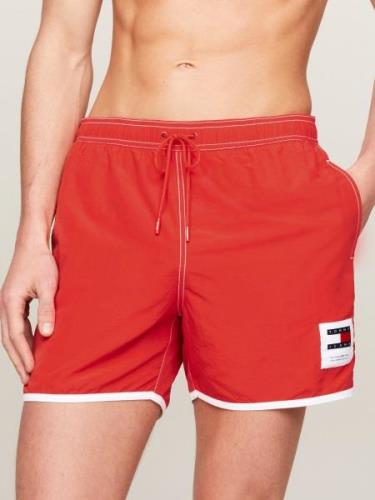 Tommy Hilfiger Swimwear Zwemshort SF MEDIUM DRAWSTRING met contrastkle...