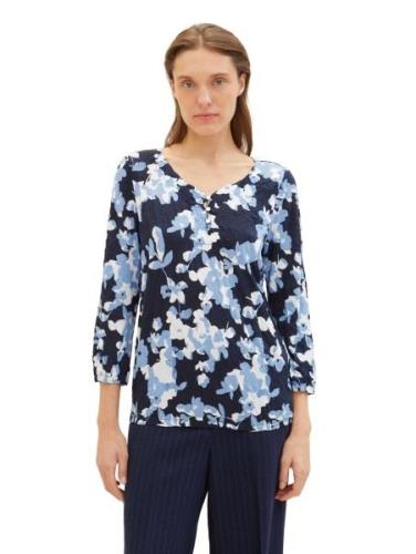 NU 20% KORTING: Tom Tailor Shirt met 3/4 mouwen met all-over print en ...