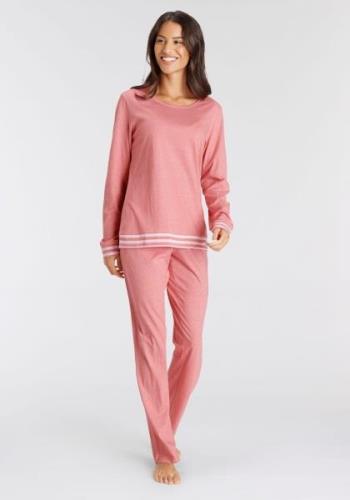 NU 20% KORTING: Vivance Dreams Pyjama met gestreepte boorden (2-delig)