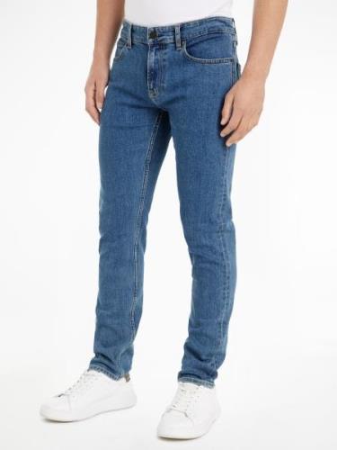 NU 20% KORTING: Calvin Klein Slim fit jeans SLIM FIT RINSE BLACK