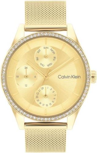 NU 20% KORTING: Calvin Klein Multifunctioneel horloge Timeless