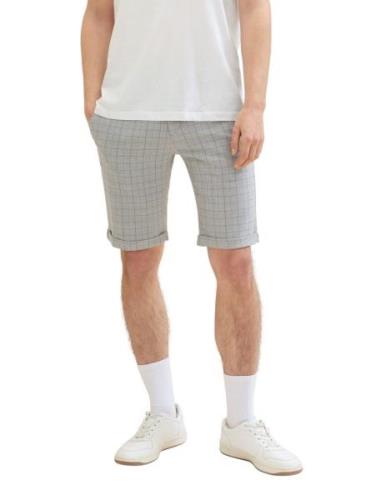 NU 20% KORTING: Tom Tailor Denim Chino-short in geruite look