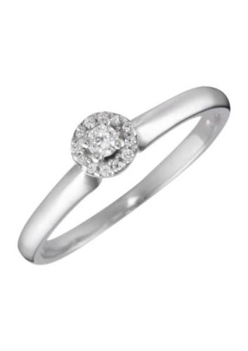 NU 20% KORTING: Firetti Solitaire ring Stapelring, witgoud, Ø ringkroo...