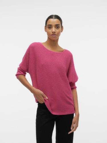 NU 20% KORTING: Vero Moda Trui met 3/4-mouwen VMNORA 3/4 BOATNECK BLOU...