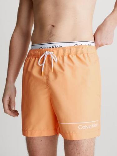 NU 20% KORTING: Calvin Klein Swimwear Zwemshort met logo