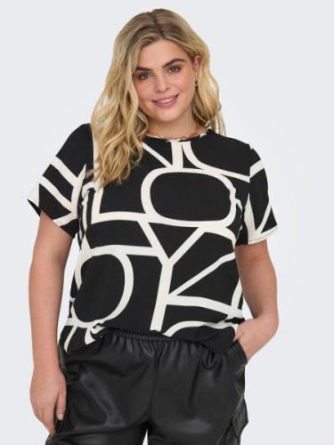 NU 20% KORTING: ONLY CARMAKOMA Shirtblouse CARVICA SS TOP WVN NOOS