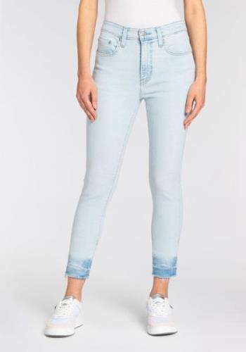 Levi's® Skinny fit jeans 721 High rise skinny met splitje in de zoom