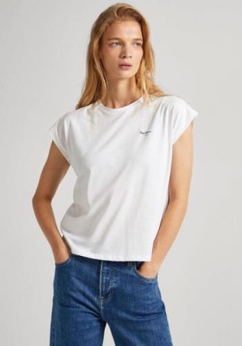 NU 20% KORTING: Pepe Jeans T-shirt Lory met kleine logoprint