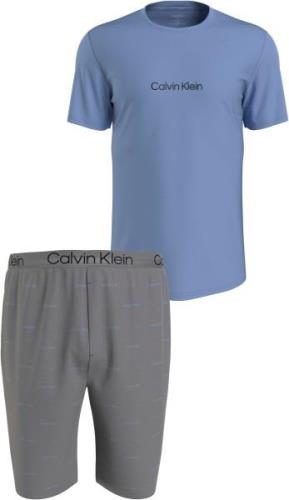 Calvin Klein Pyjama S/S SHORT SET met calvin klein-logo-opschriften (s...