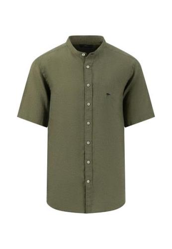 NU 20% KORTING: FYNCH-HATTON Overhemd met korte mouwen met logo in rel...