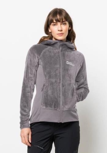 Jack Wolfskin Fleecejack ROTWAND HOODED FZ W