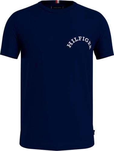 Tommy Hilfiger Shirt met korte mouwen MONOTYPE BACK PRINT met logo-pri...