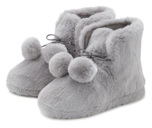 NU 20% KORTING: Vivance Pantoffels Pluchen pantoffels