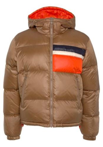 Lacoste Gewatteerde jas Winterjack met een capuchon