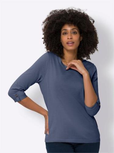 Classic Basics Shirt met 3/4 mouwen Shirt (1-delig)