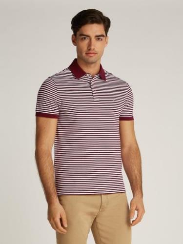 NU 20% KORTING: Tommy Hilfiger Poloshirt 1985 SLIM POLO van iets gestr...