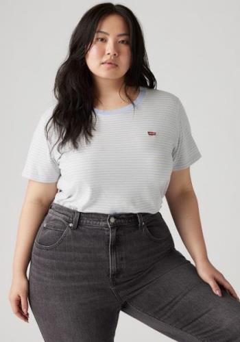 Levi's® Plus T-shirt PL THE PERFECT in streepdesign