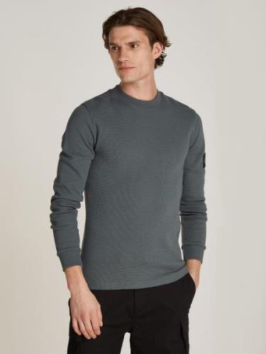 NU 20% KORTING: Calvin Klein Shirt met lange mouwen BADGE WAFFLE LS TE...