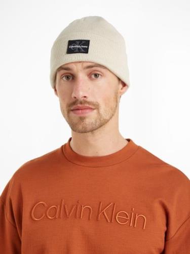 Calvin Klein Beanie MONO LOGO PATCH BEANIE