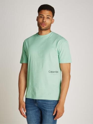 NU 20% KORTING: Calvin Klein T-shirt OFF PLACEMENT LOGO T-SHIRT