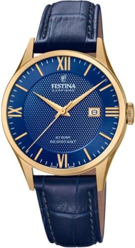 NU 20% KORTING: Festina Kwartshorloge Swiss Made Collection, F20010/3