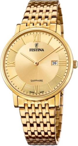 NU 20% KORTING: Festina Kwartshorloge Festina Swiss Made, F20020/2