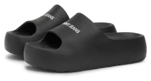 NU 20% KORTING: TOMMY JEANS Slippers TJW CHUNKY FLATFORM SLIDE