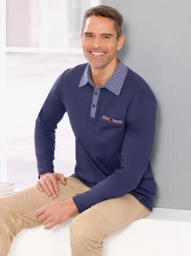 Classic Poloshirt met lange mouwen (1-delig)