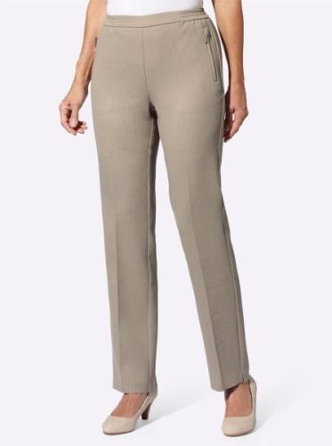 Classic Basics Pantalon met vouw