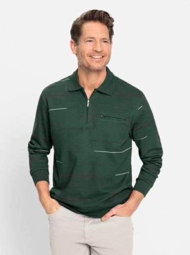 Marco Donati Poloshirt met lange mouwen (1-delig)