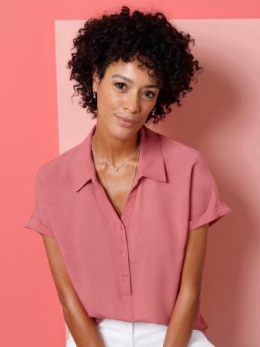 Classic Basics Blouse met korte mouwen