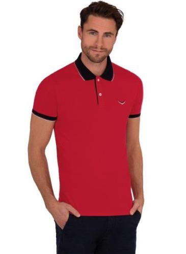 Trigema Poloshirt TRIGEMA slim fit poloshirt (1-delig)