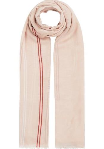 Tommy Hilfiger Modieuze sjaal ESSENTIAL FLAG SCARF met een logo-opschr...