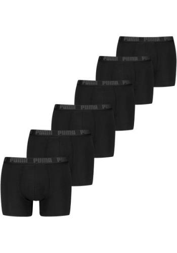 PUMA Boxershort met elastische logoband (Set van 6)
