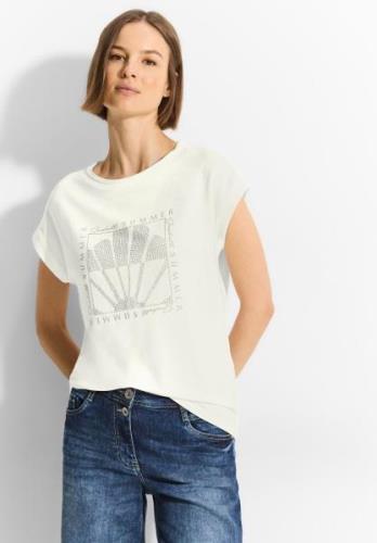 Cecil T-shirt met frontprint